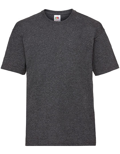 Fruit of the Loom - Kids´ Valueweight T - Dark Grey Heather