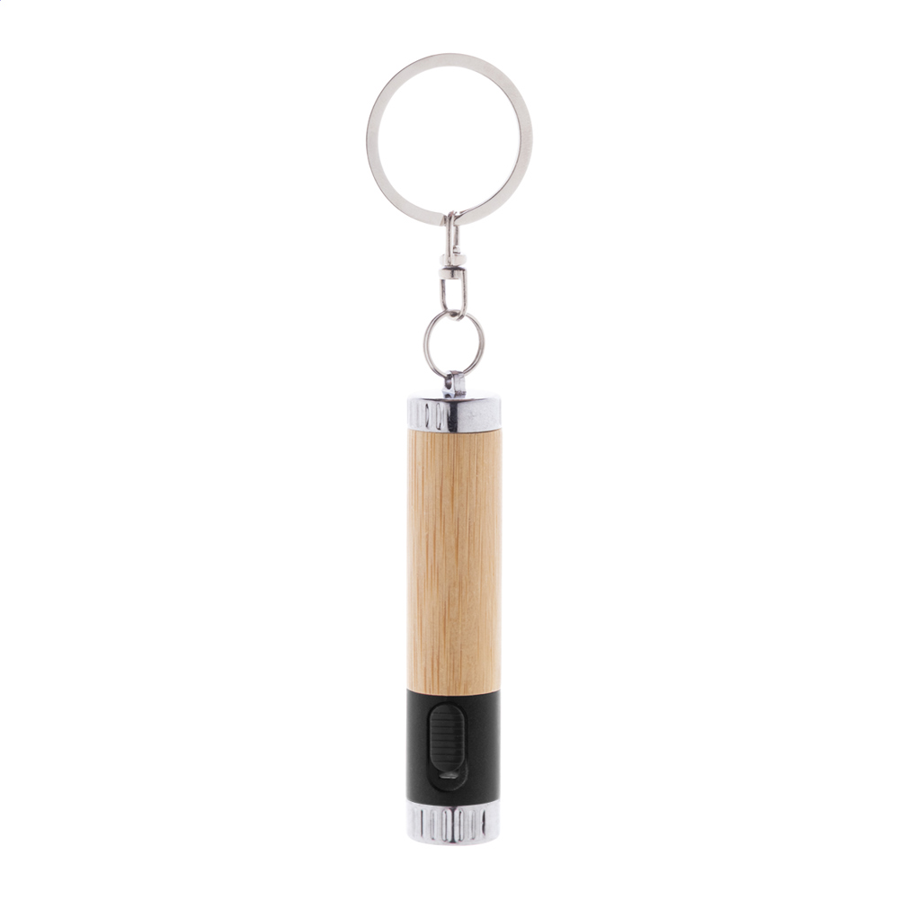 Raboo - mini-zaklamp - zwart/natuurlijk