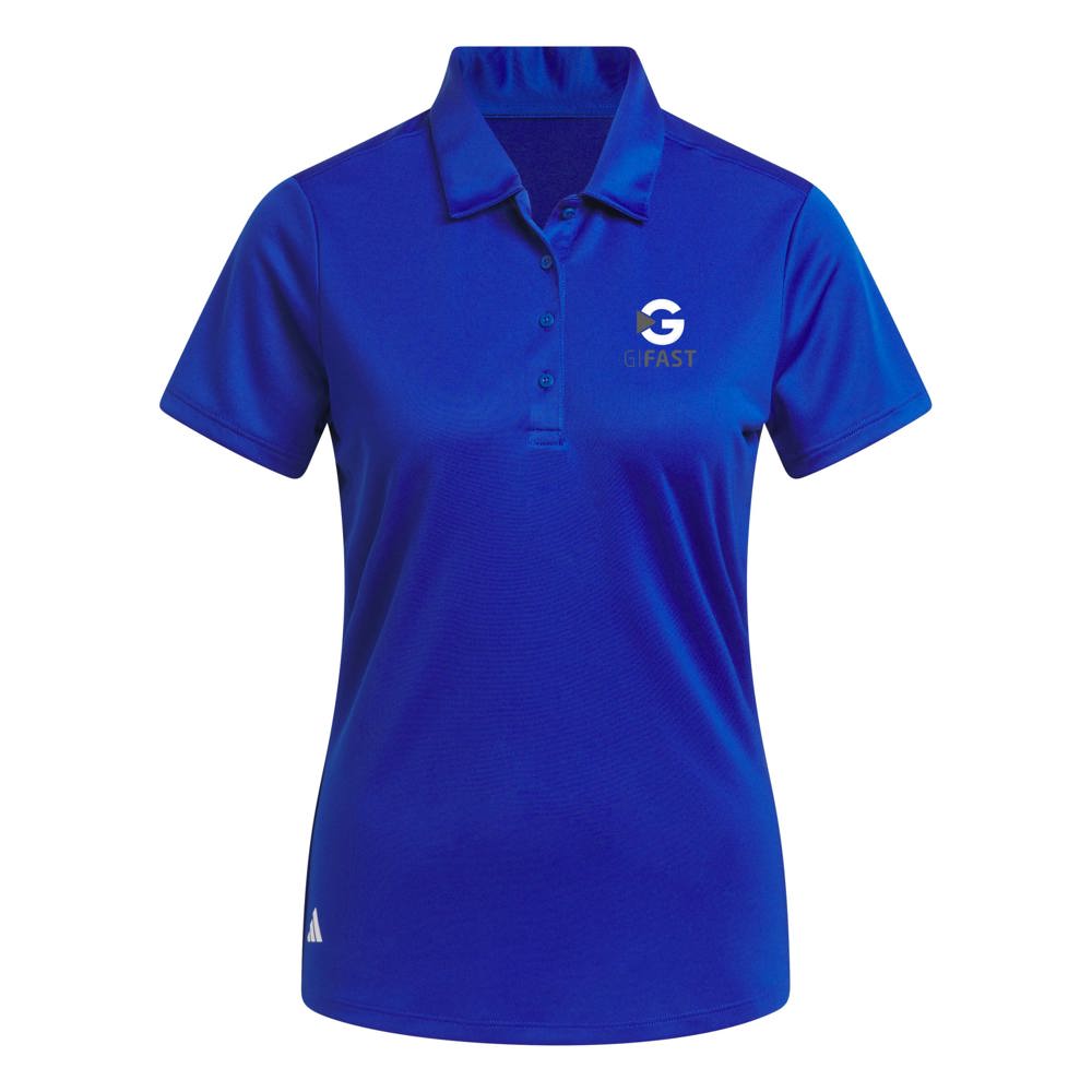 Adidas polo dames - royalblauw