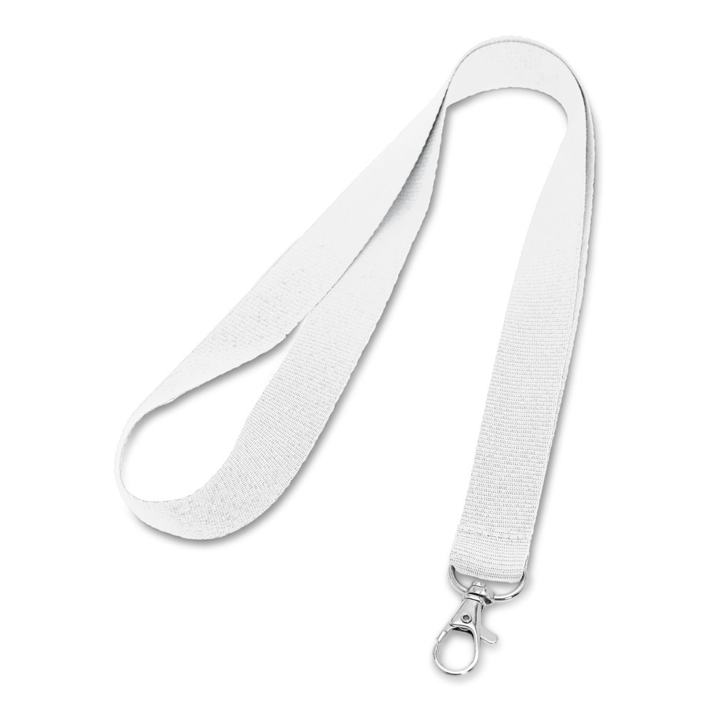 LARIAT. Polyester lanyard - Wit