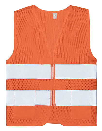 Korntex - Mesh Safety Vest for Children Korfu - Signal Orange