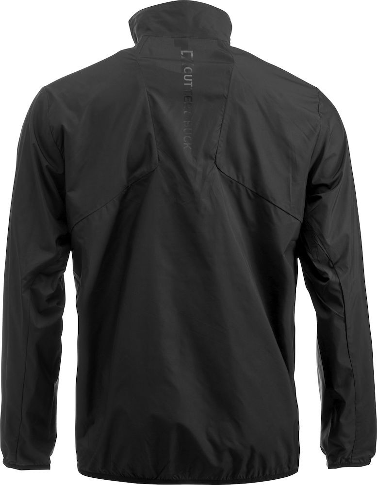 Cutter & Buck - La Push Rain Jacket Junior Zwart 152