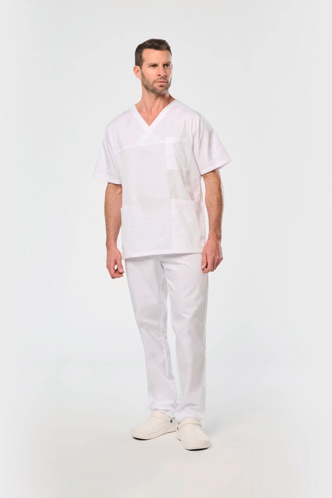 WK504X - Katoenen unisex tuniek met korte mouwen
