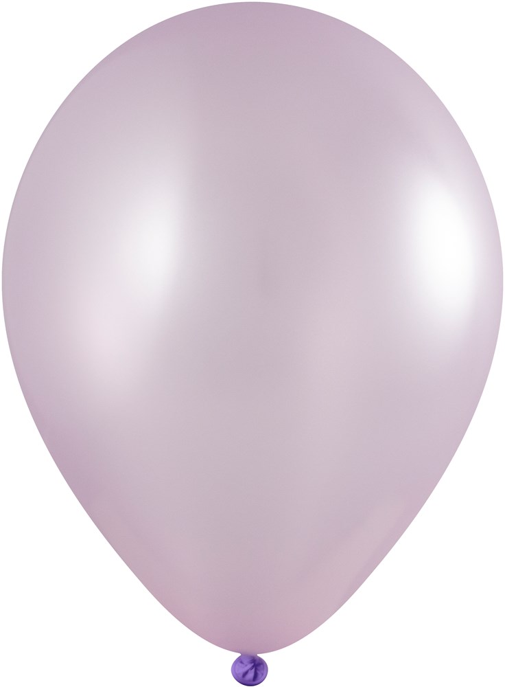 Ballonnen onbedrukt 85/95 cm - Ø 33 cm - 11 inch - Lila Metallic (2670) (± PMS 527)