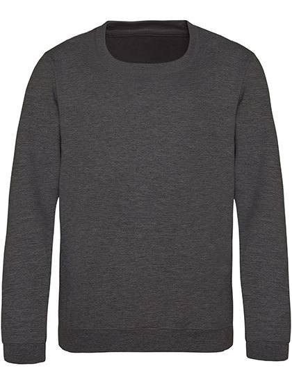 Just Hoods - Kids´ AWDis Sweat - Charcoal (Heather)
