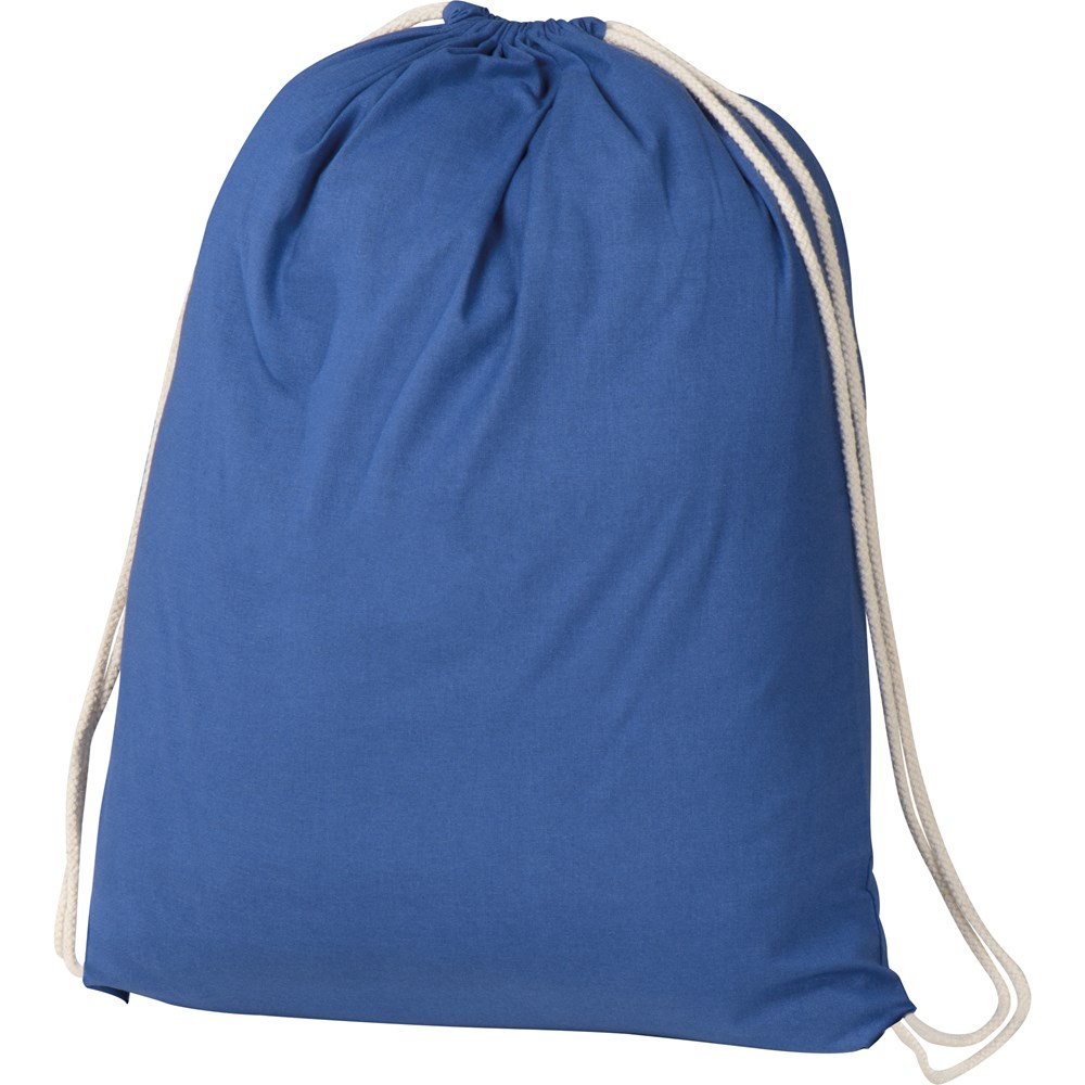 Gymtas van katoen - Blauw
