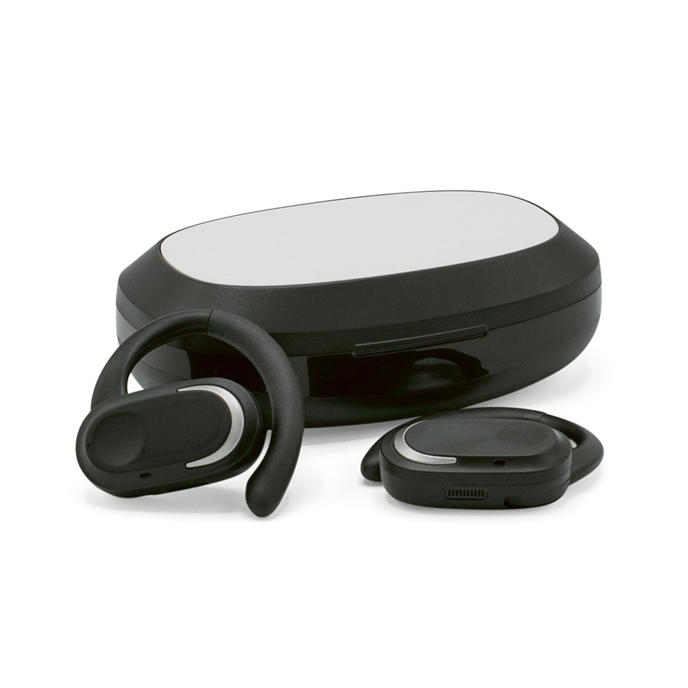 Aerotunes Oorknoppen Gerecycled ABS 750 mAh - Zwart