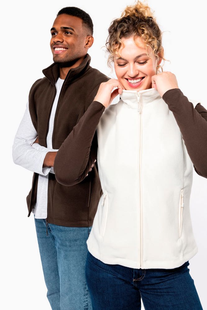K906A - Bodywarmer van microfleece dames