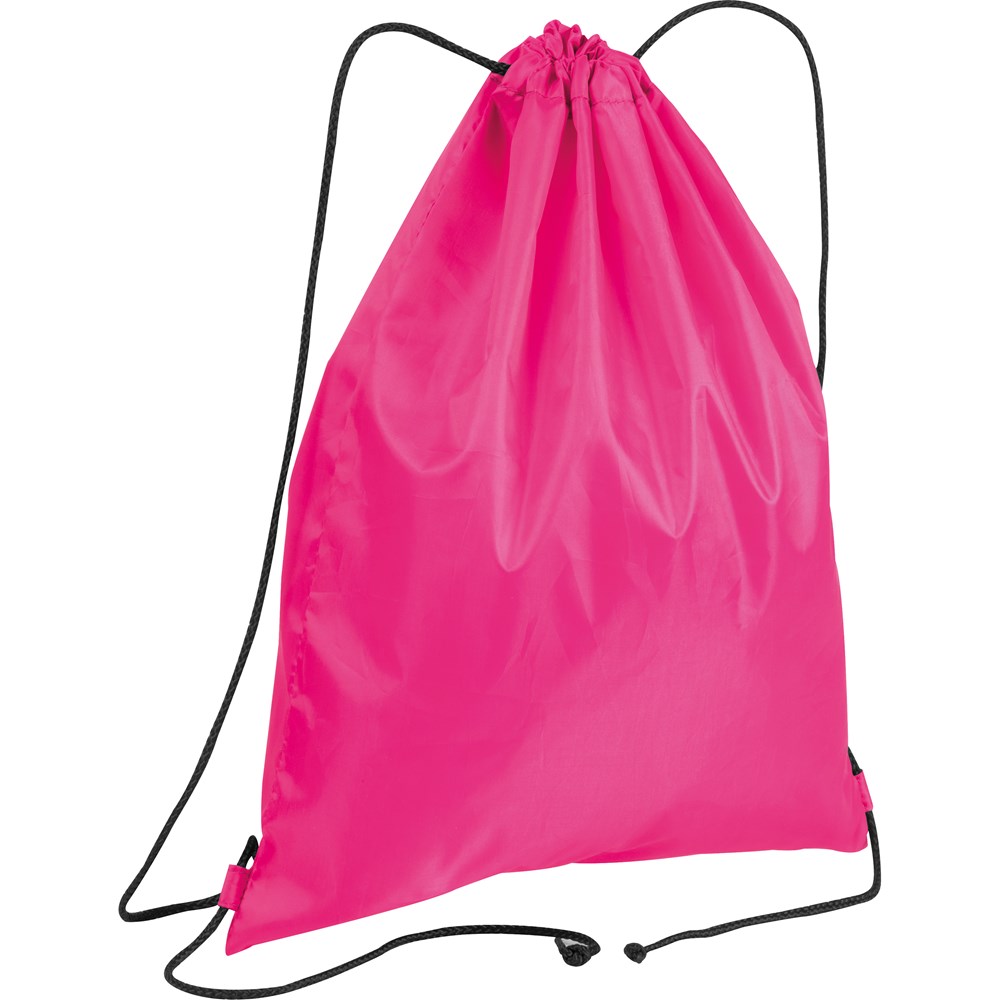 Gymbag van gerecycled polyester - Paars