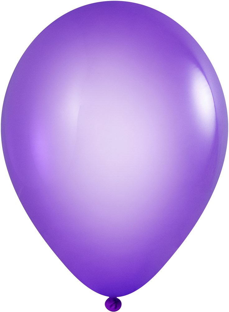 Ballonnen onbedrukt 85/95 cm - Ø 33 cm - 11 inch - Paars Kristal (3370) (± PMS 2617)