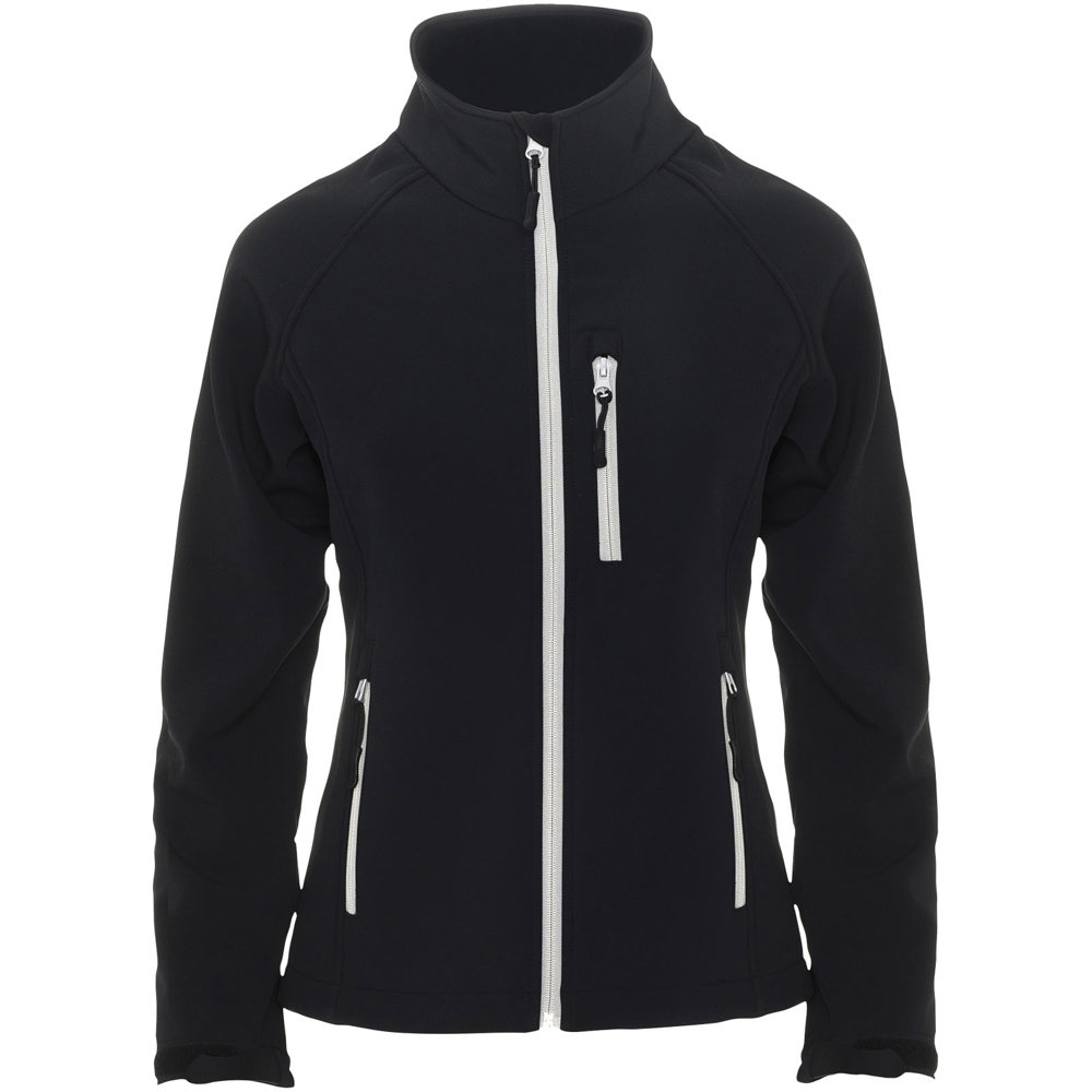 Antartida softshell damesjack - Zwart