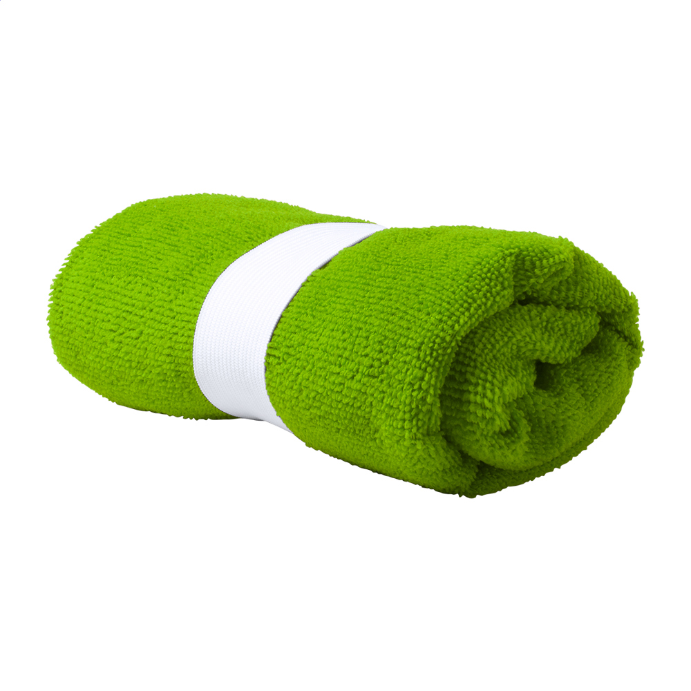Athletic - absorberende handdoek - groen