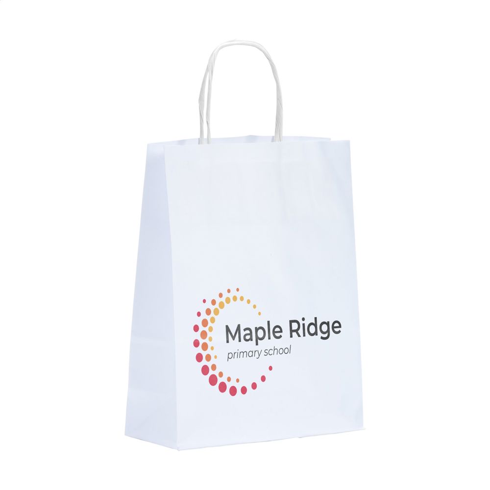 Pagari Paper Bag A5 papieren tas - Wit
