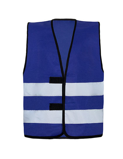 Korntex - Kids´ Hi-Vis Functional Safety Vest Aarhus - Royal Blue