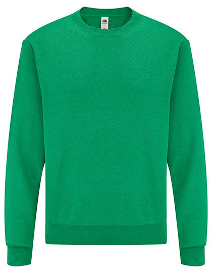 Fruit of the Loom - Classic Set-in Sweat - Heather Green