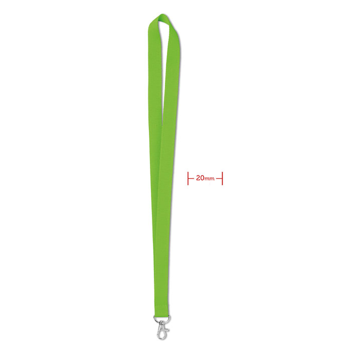 SIMPLE LANY - Lanyard 20 mm - Limoen