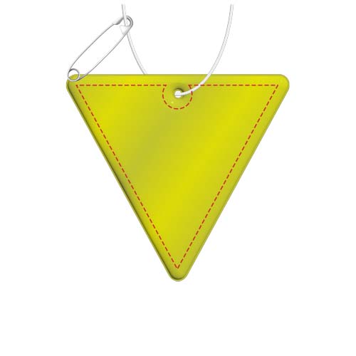 RFX™ H-12 reflecterende pvc hanger met omgekeerde driehoek