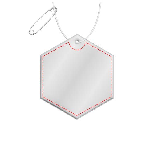 RFX™ H-12 zeshoekige lichtgewicht reflecterende PVC hanger