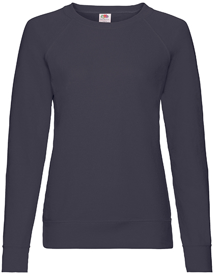 Fruit of the Loom - Ladies´ Lightweight Raglan Sweat - Deep Navy