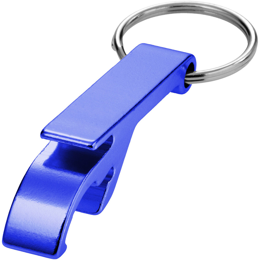 Tao sleutelhanger met fles- en blikopener - blauw