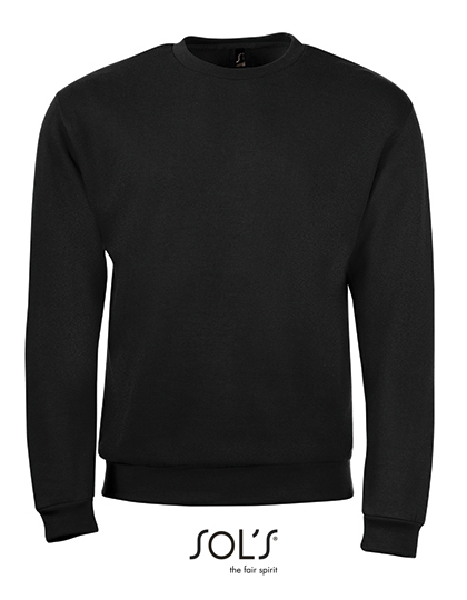 SOL´S - Men´s Spider Round-Neck Sweatshirt - Black