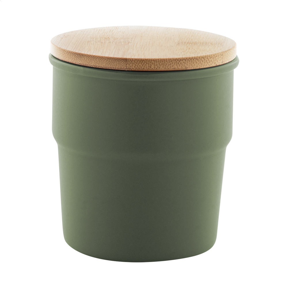 Calliope - keramische beker - groen