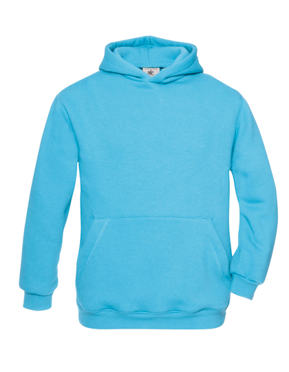 B&C BE INSPIRED - Kids´ Hooded Sweat - Very Turquoise