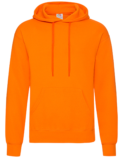 Fruit of the Loom - Classic Hooded Sweat - Orange