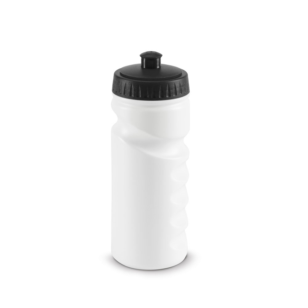 LOWRY. 530 mL HDPE sportfles - zwart