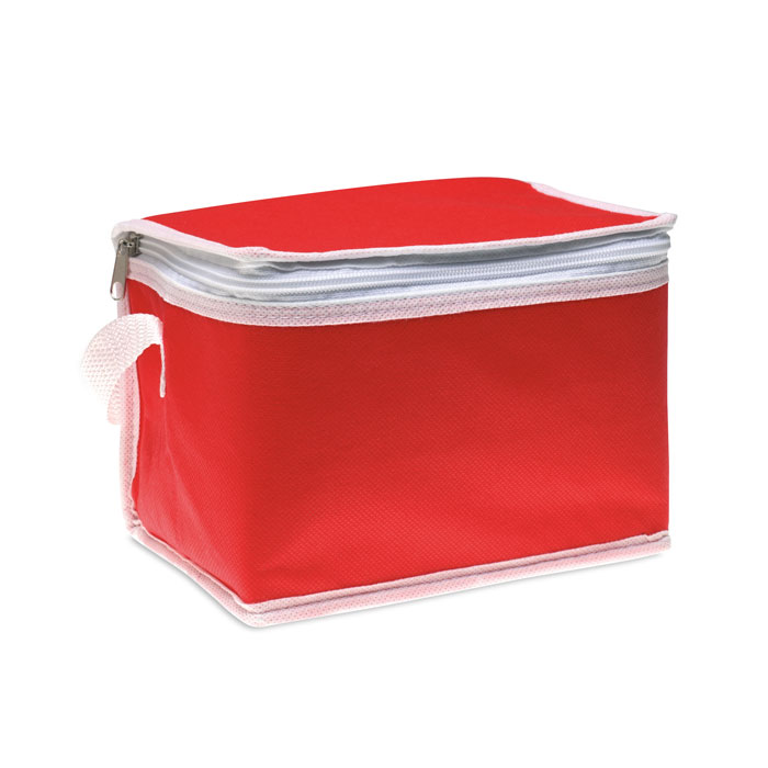 PROMOCOOL - Koeltas voor 6 blikjes - Rood