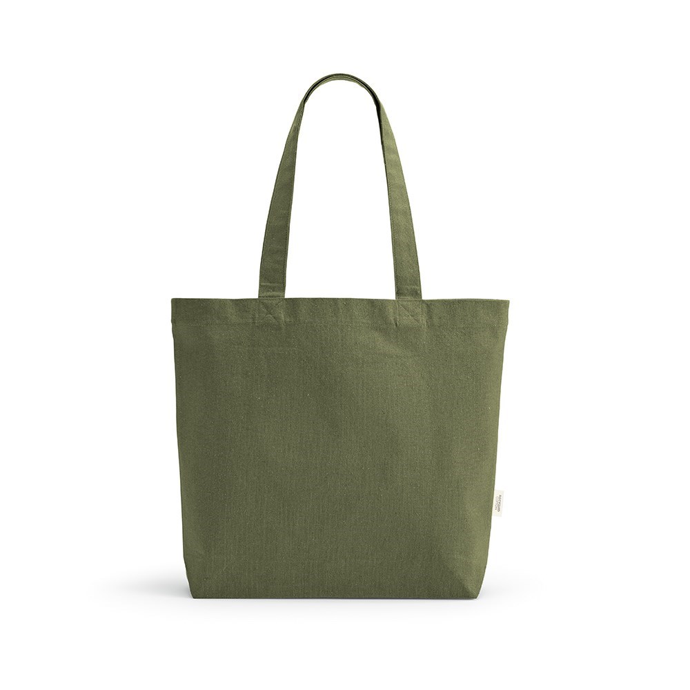 Aconcagua boodschappentas gerecycled katoen 280 gsm - Legergroen