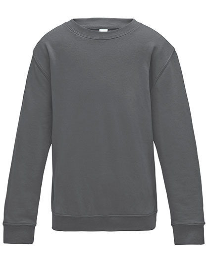 Just Hoods - Kids´ AWDis Sweat - Storm Grey (Solid)