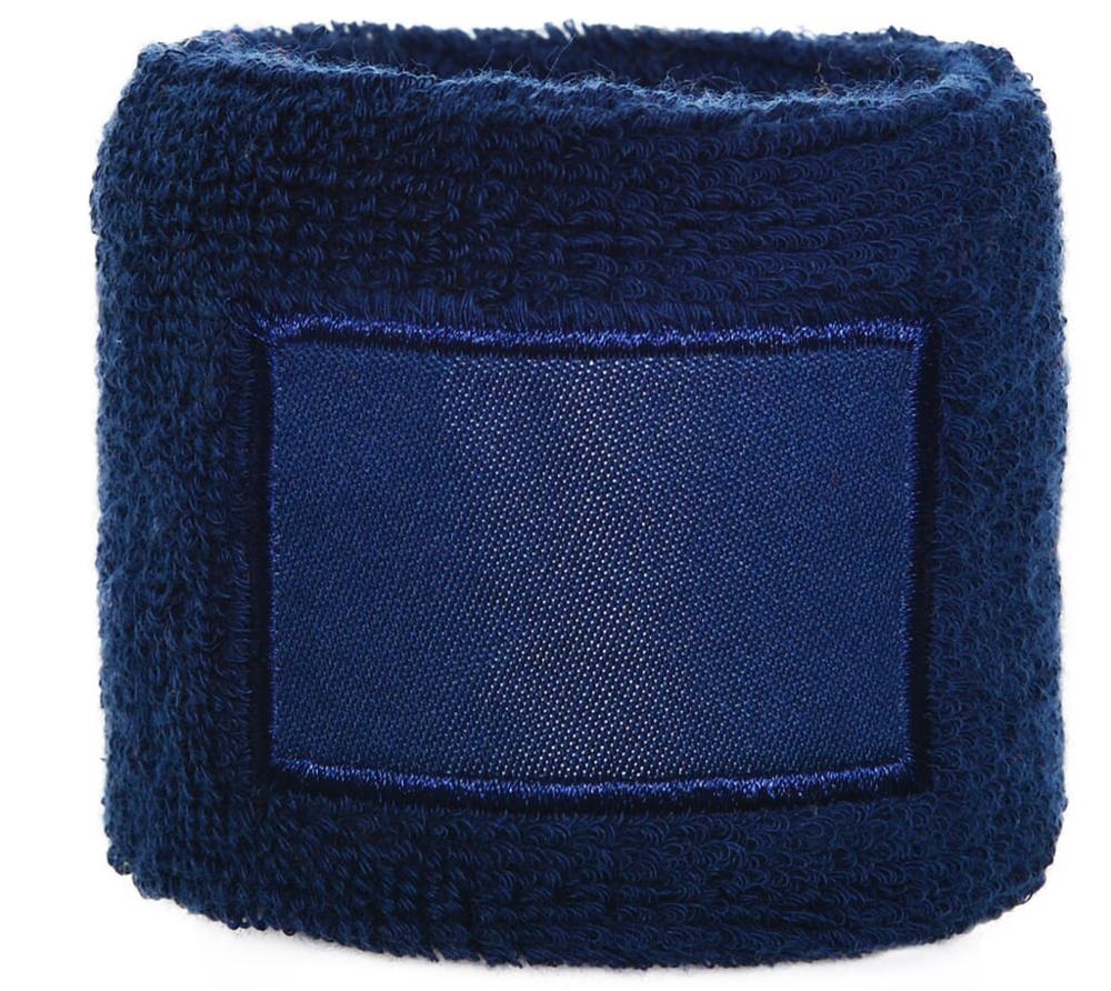 Polsband met label - Navy (PMS 533c) / Navy