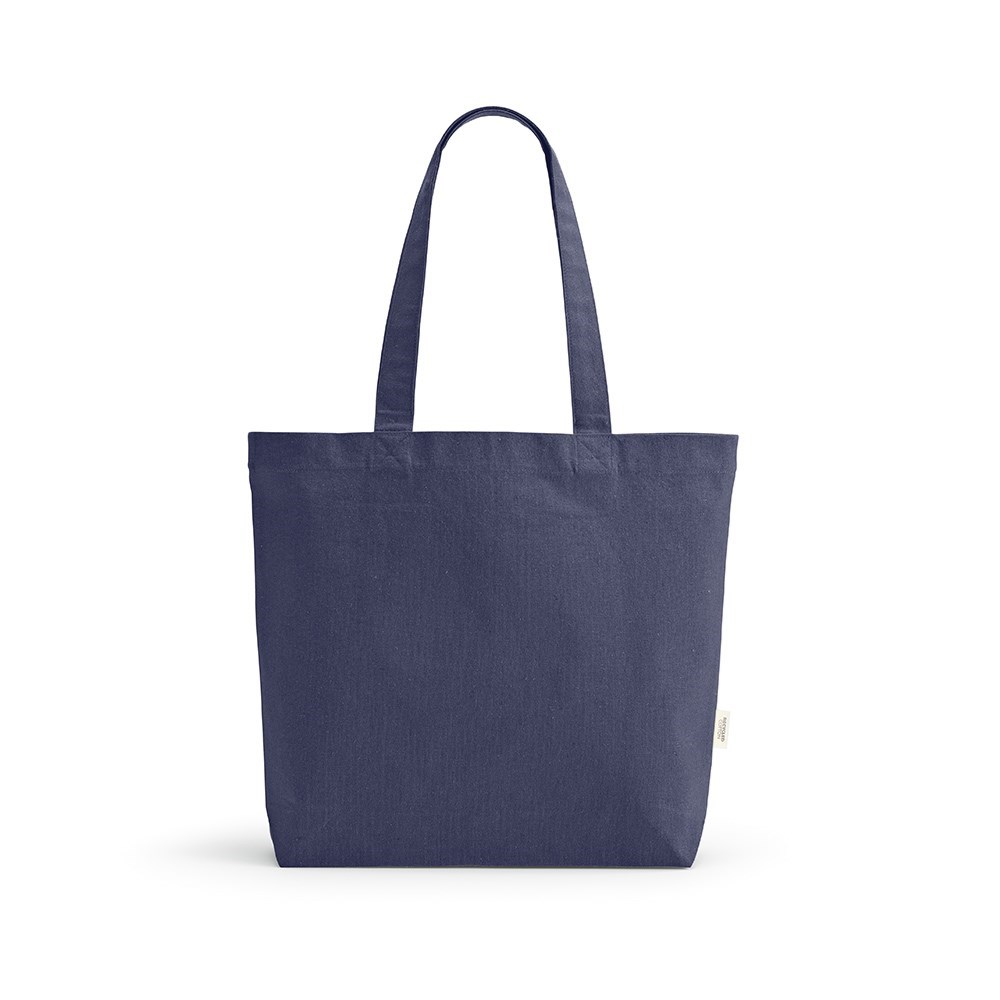Aconcagua boodschappentas gerecycled katoen 280 gsm - Marineblauw