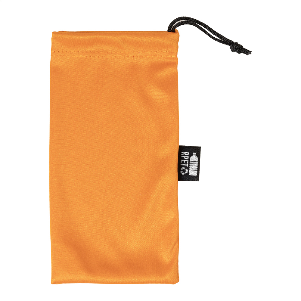 Pousun - RPET zonnebril case - Oranje