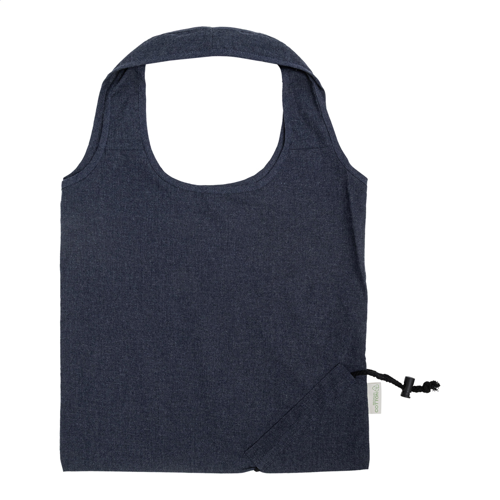 Forpex - opvouwbare boodschappentas - donker blauw