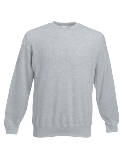 Fruit of the Loom - Classic Set-in Sweat - Heather Grey