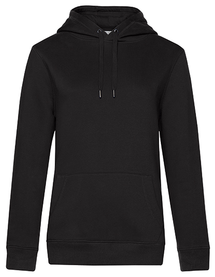 B&C BE INSPIRED - QUEEN Hooded Sweat_° - Black Pure