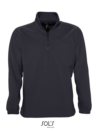SOL´S - Half-Zip Fleece Ness - Charcoal Grey (Solid)
