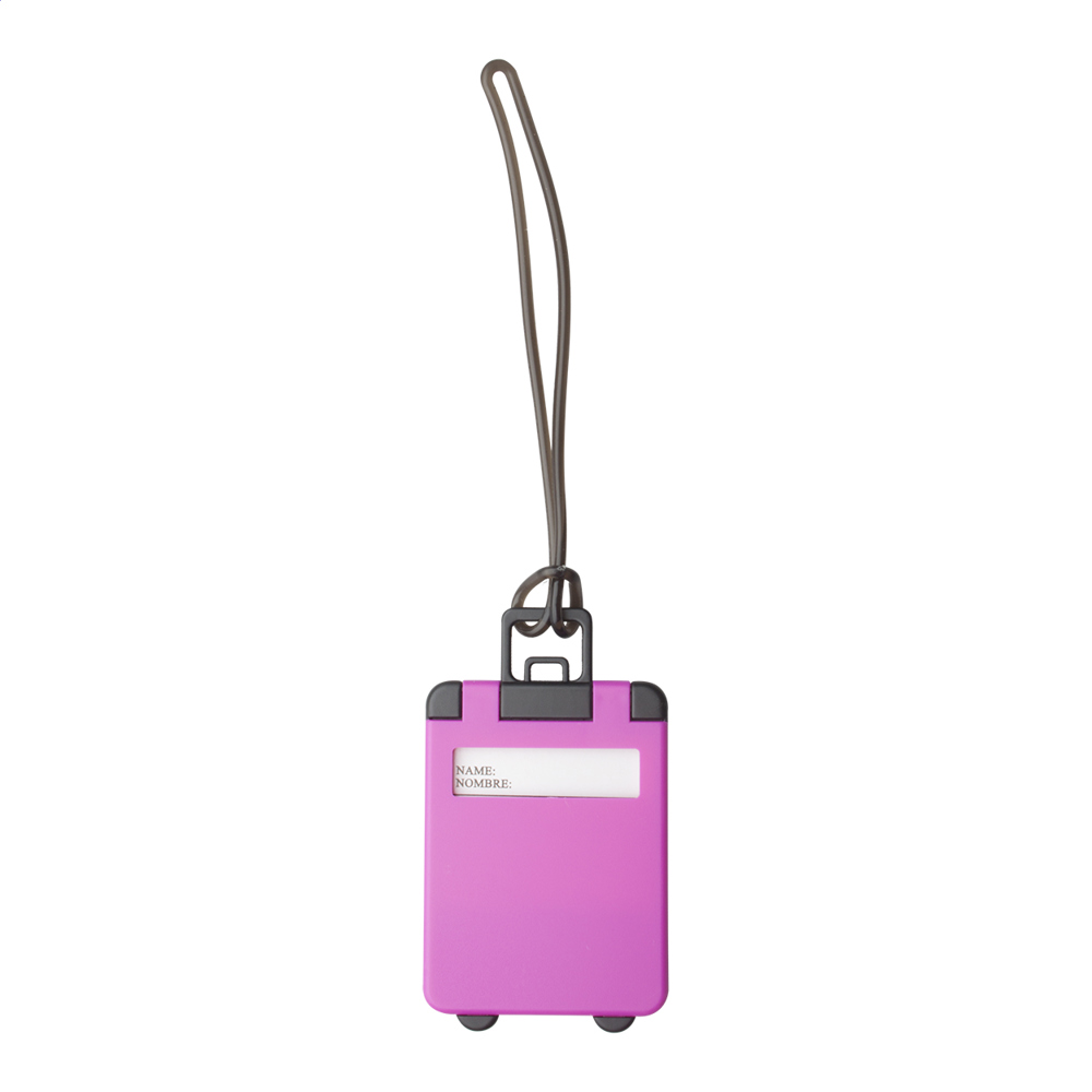 Glasgow - kofferlabel - Fuchsia