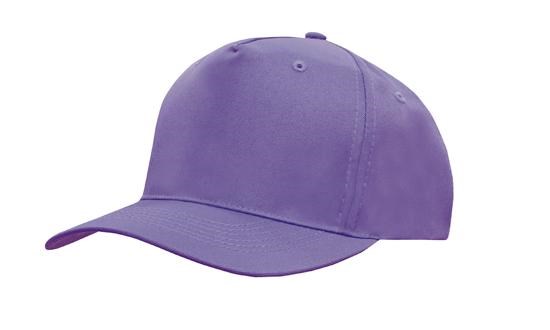 Ademende Poly Twill - 5 Paneel pet (4011) - Paars