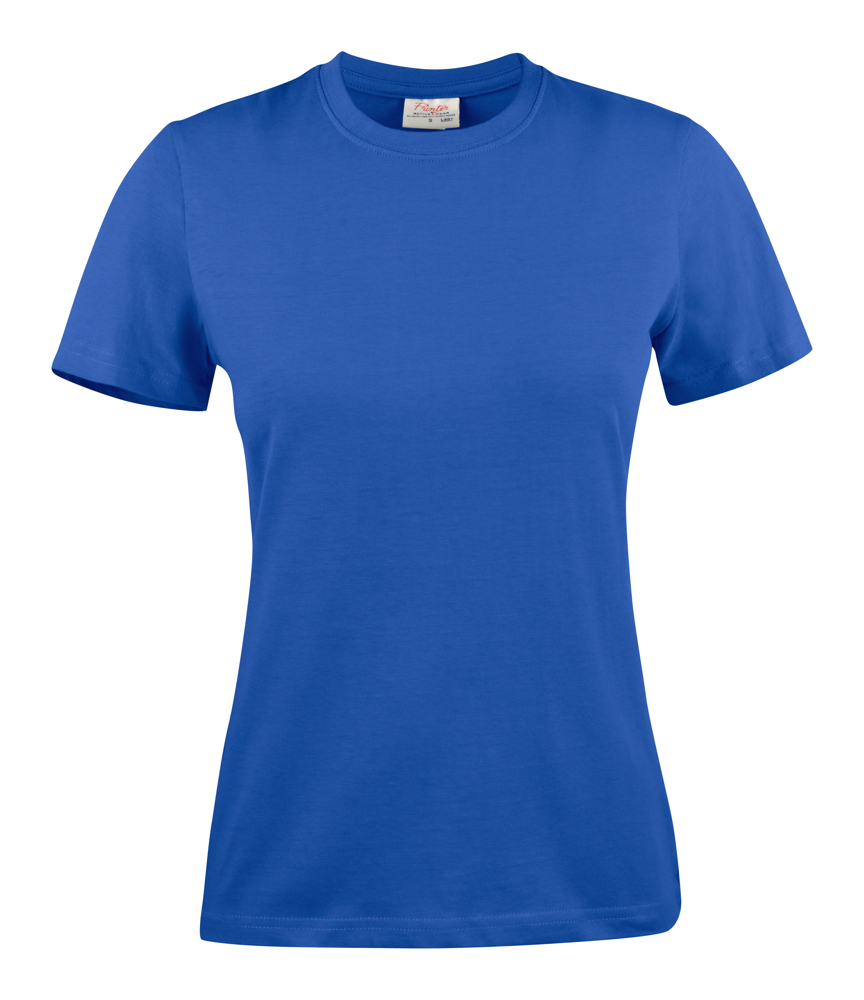 Heavy T T-Shirt Dames - Blauw
