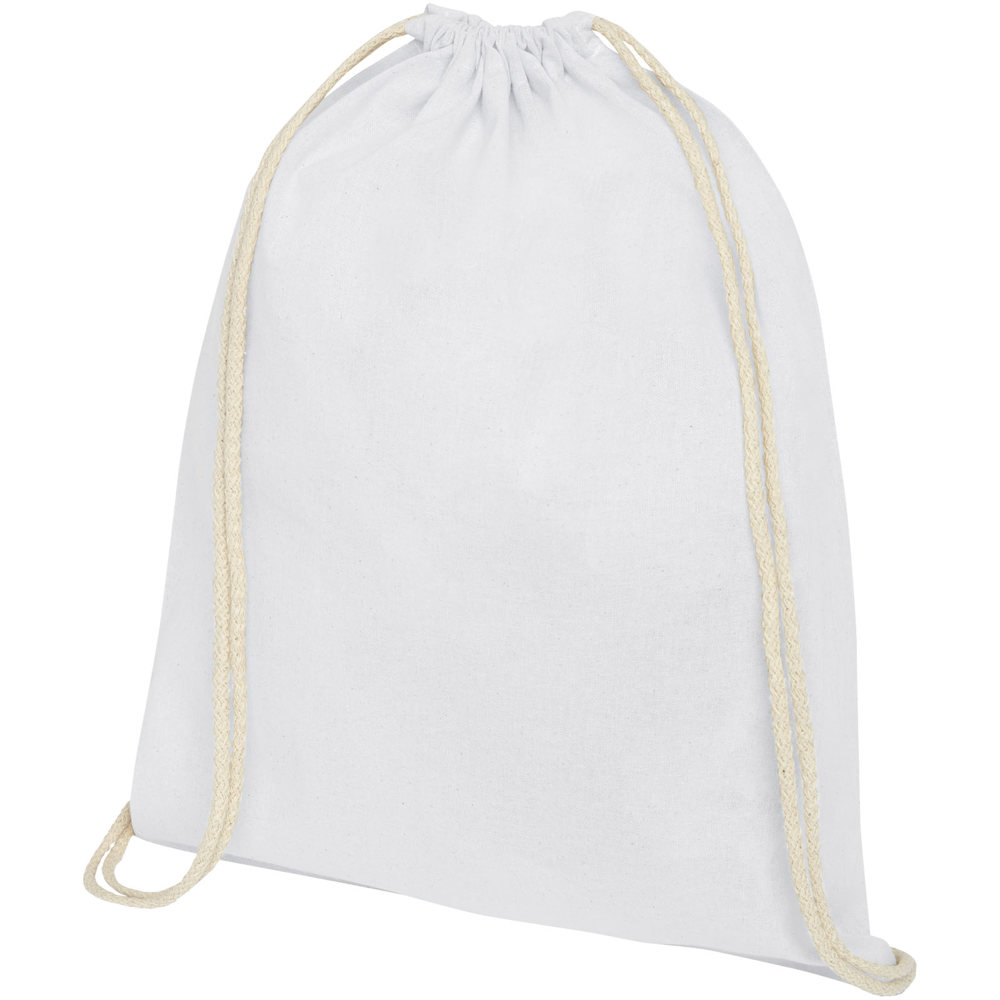 Oregon premium 100 g/m² katoenen rugzak 5L - Wit