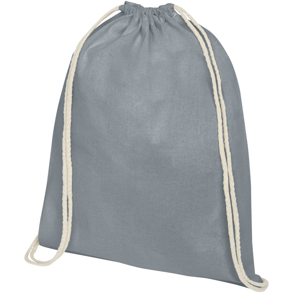 Oregon premium 100 g/m² katoenen rugzak 5L - Grijs