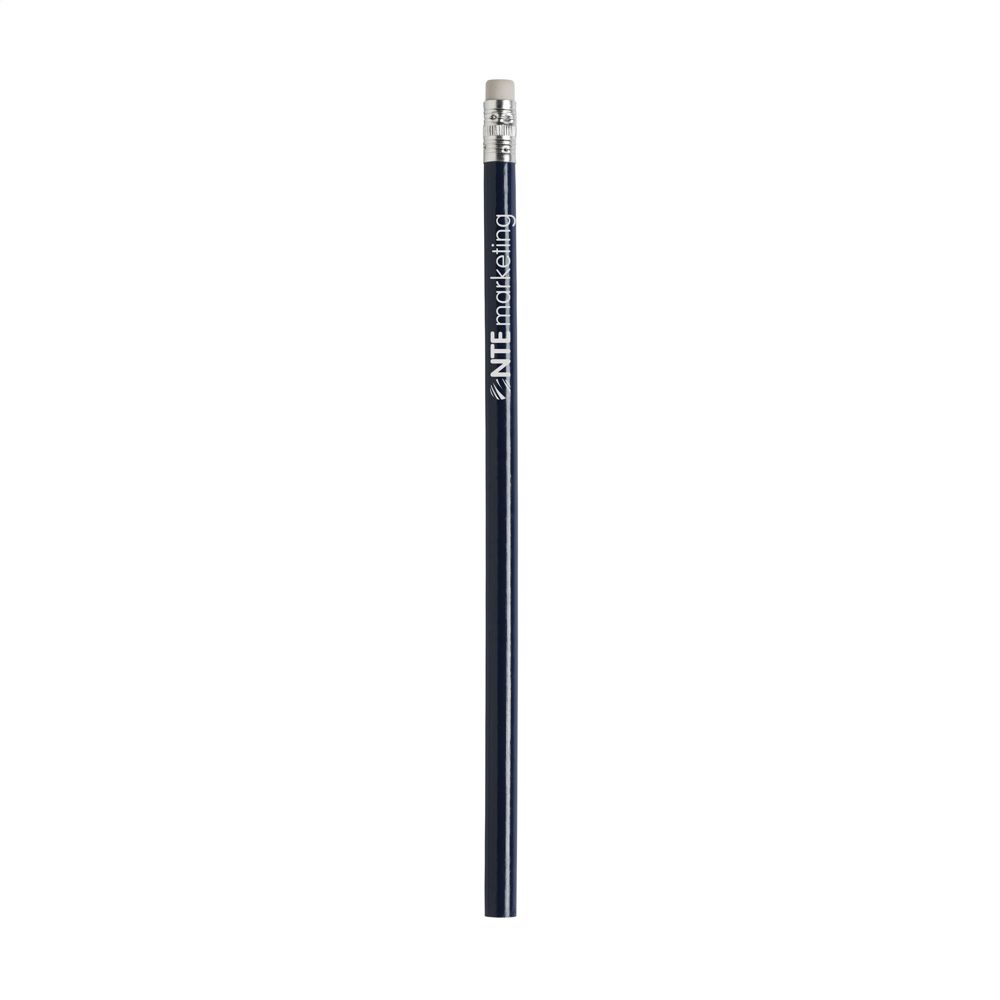 Topic gelakt potlood - donkerblauw