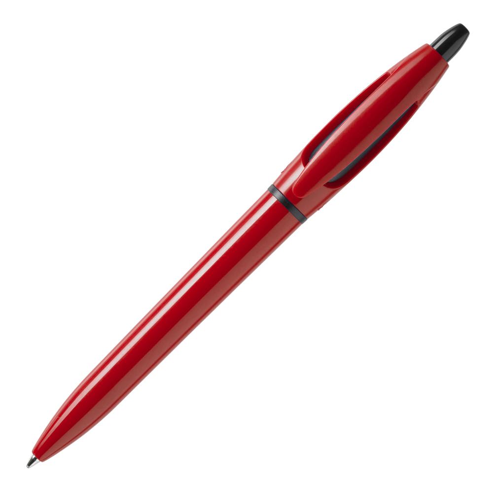 Balpen S! Extra hardcolour - Rood / Zwart