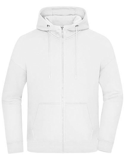 Daiber - Unisex Oversized Hooded Jacket - White