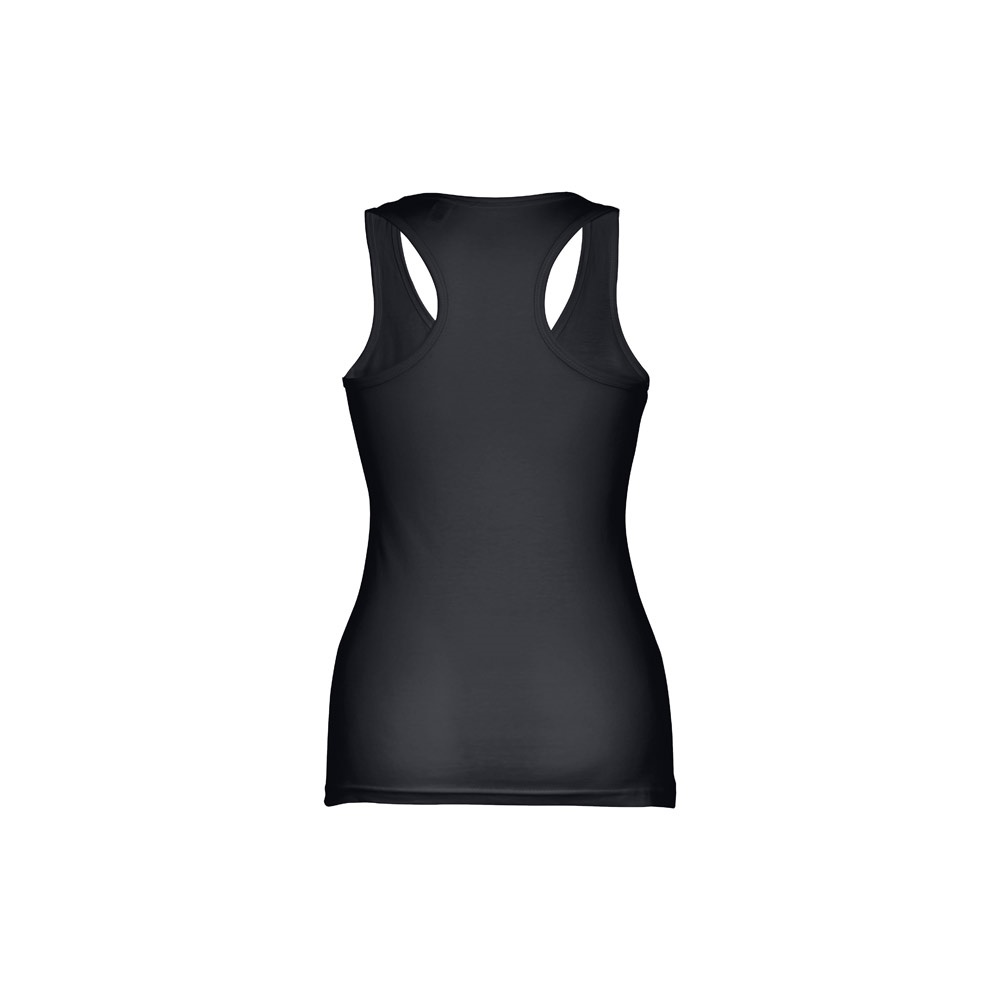 THC TIRANA. Katoenen dames-T-shirt zonder mouwen