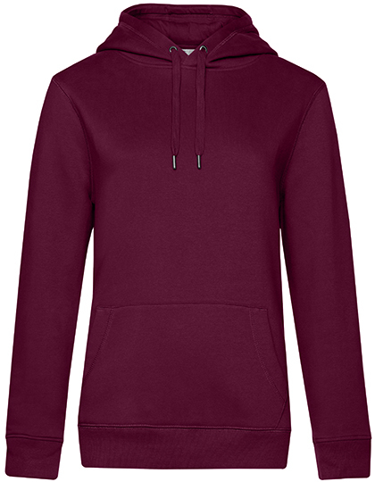 B&C BE INSPIRED - QUEEN Hooded Sweat_° - Dark Cherry