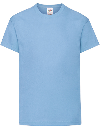 Fruit of the Loom - Kids´ Original T - Sky Blue